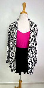 Diva printed blazer