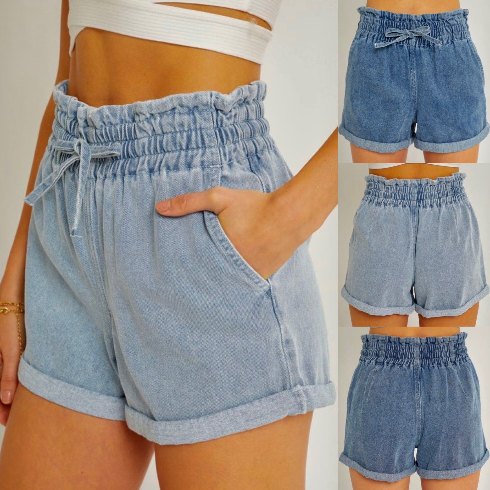 Denim short