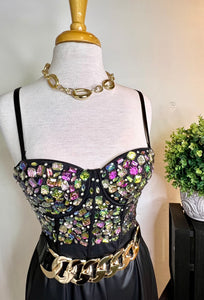 Colors stones bustier